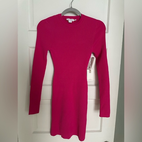 Good American Virgo Rib Mini Dress - Picture 3 of 5